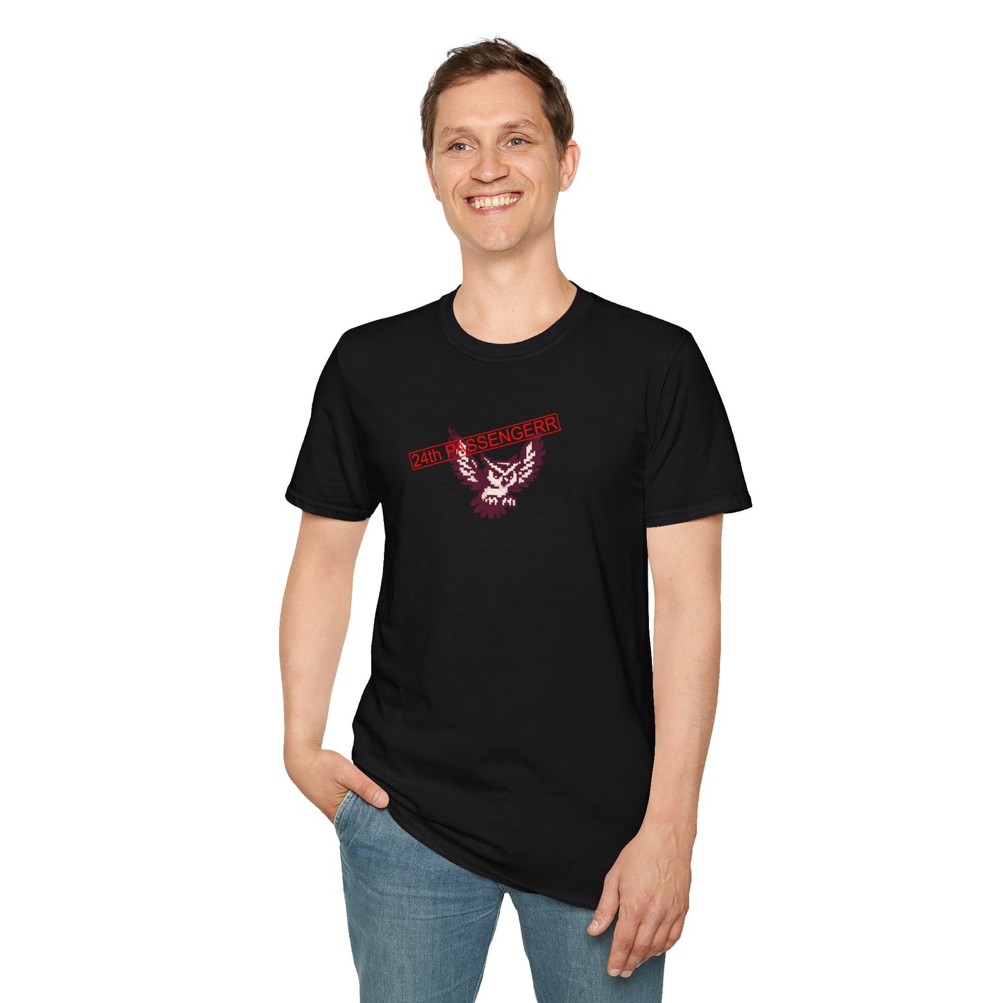 Bordeaux Mystic Owl Stamp T-Shirt